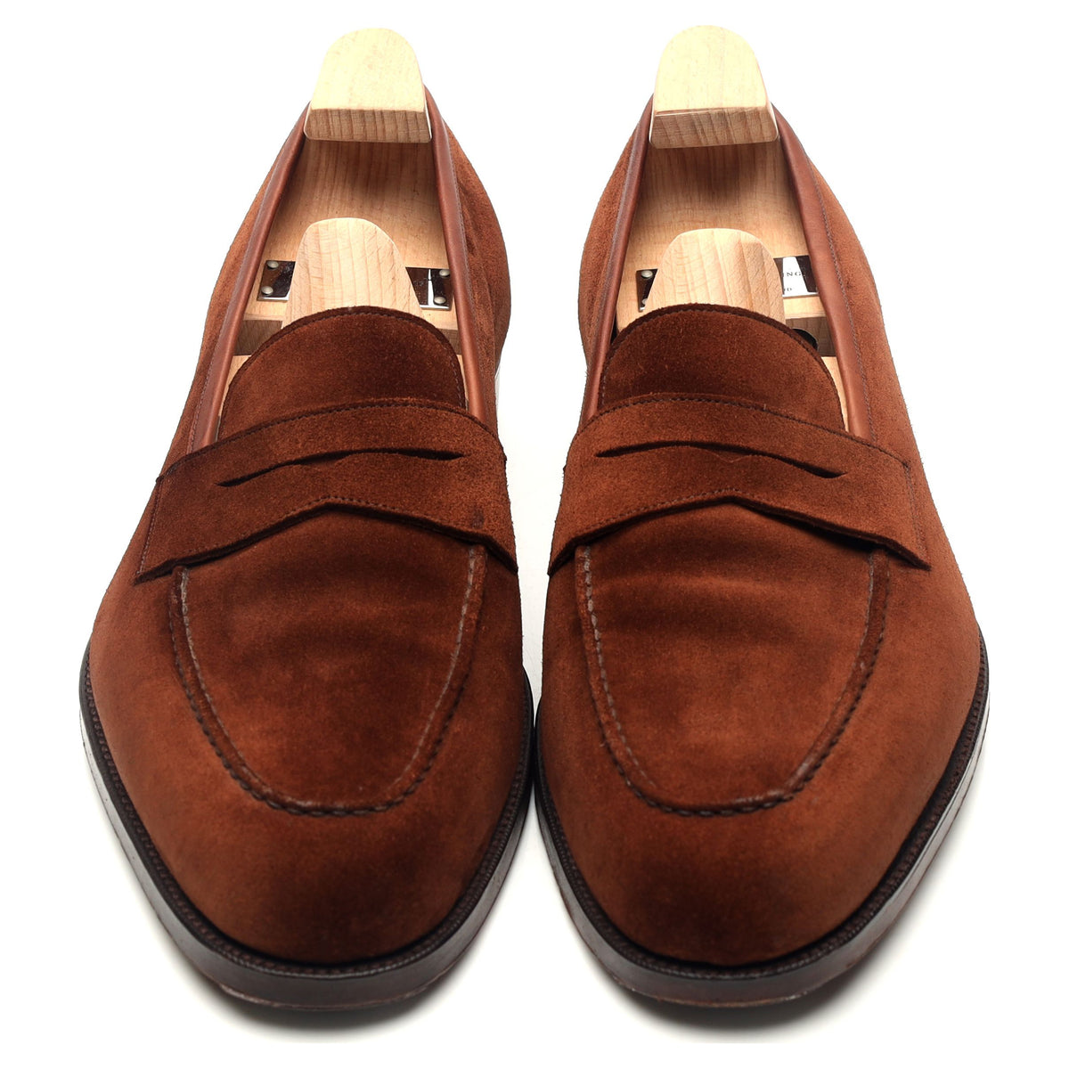 &#39;Chadwick&#39; Brown Suede Loafers UK 7.5 F