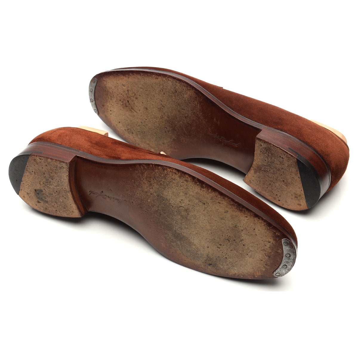 &#39;Chadwick&#39; Brown Suede Loafers UK 7.5 F