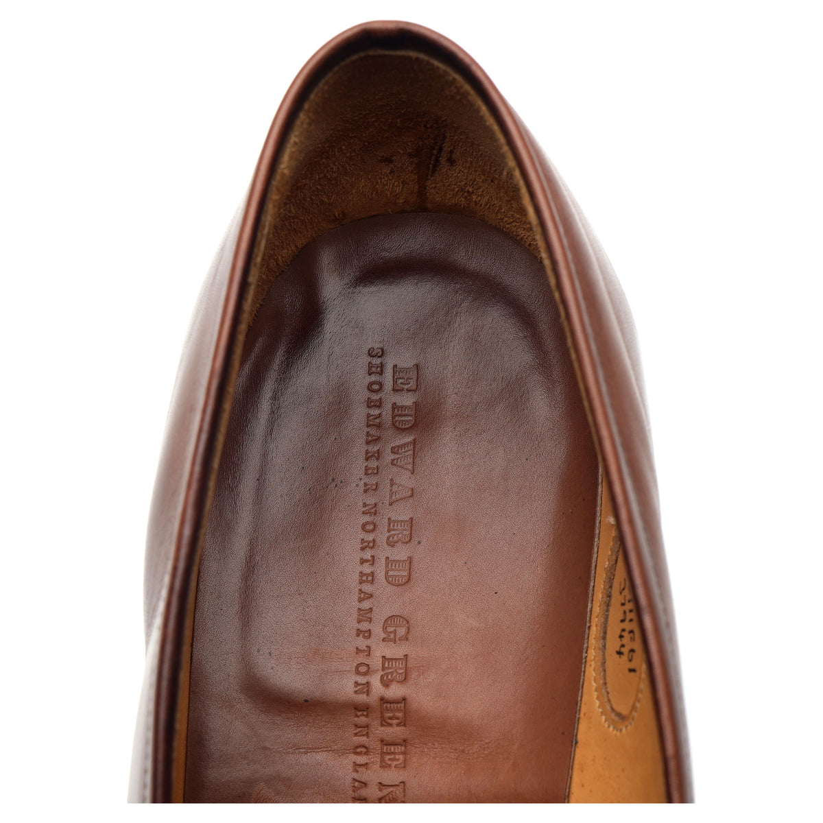 &#39;Sloane&#39; Brown Leather Loafers UK 10.5 F