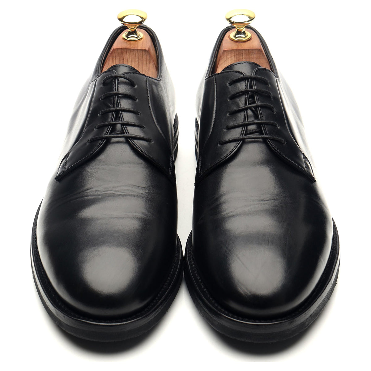 Black Leather Derby EU 42 UK 8