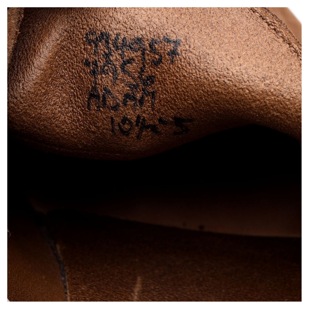 &#39;Adam&#39; Light Brown Suede Loafers UK 10.5