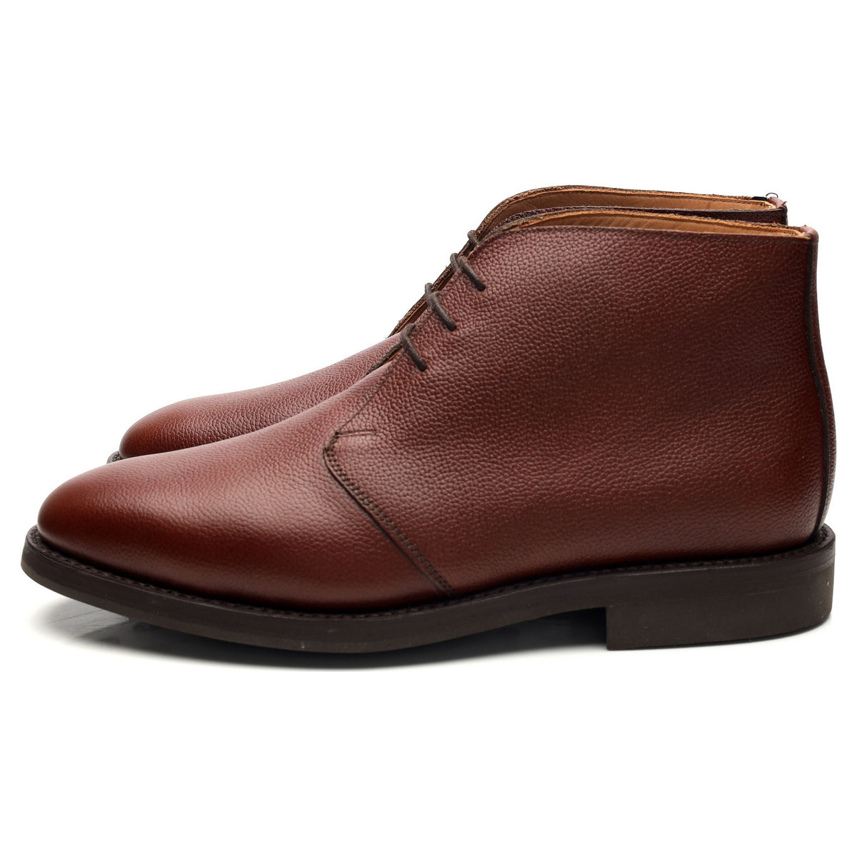 &#39;Holborn&#39; Tan Brown Leather Chukka Boots UK 8.5 G