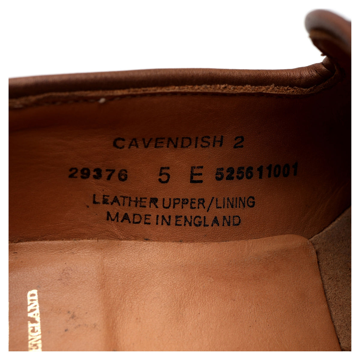 &#39;Cavendish 2&#39; Brown Tassel Loafers UK 5 E