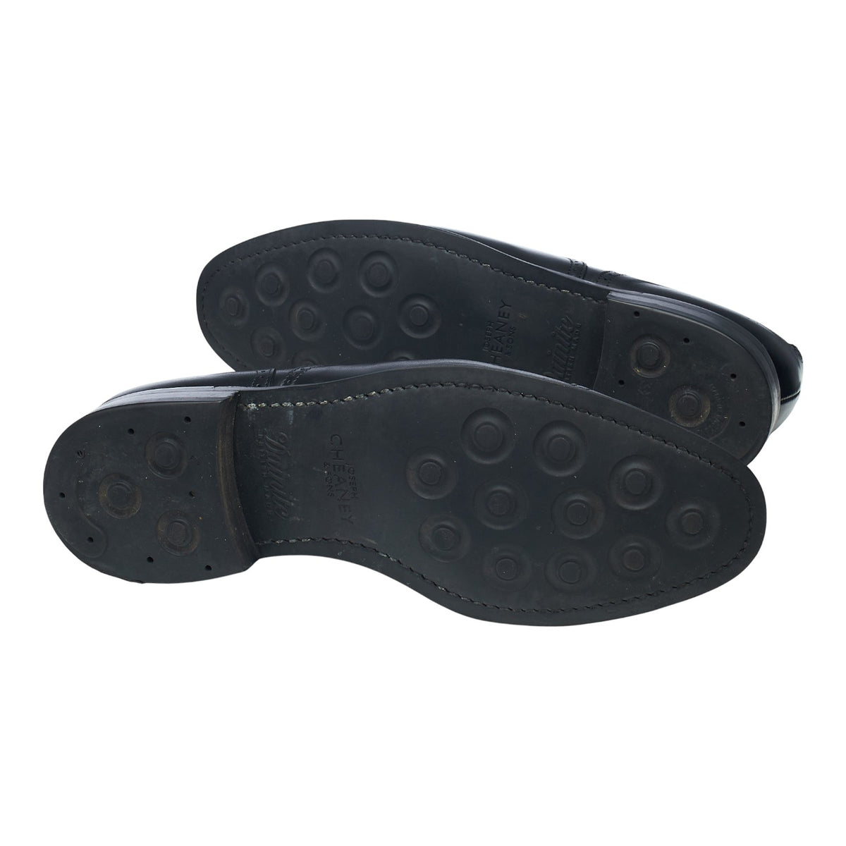 'Kelmarsh' Black Leather Oxford Brogues UK 9.5 F