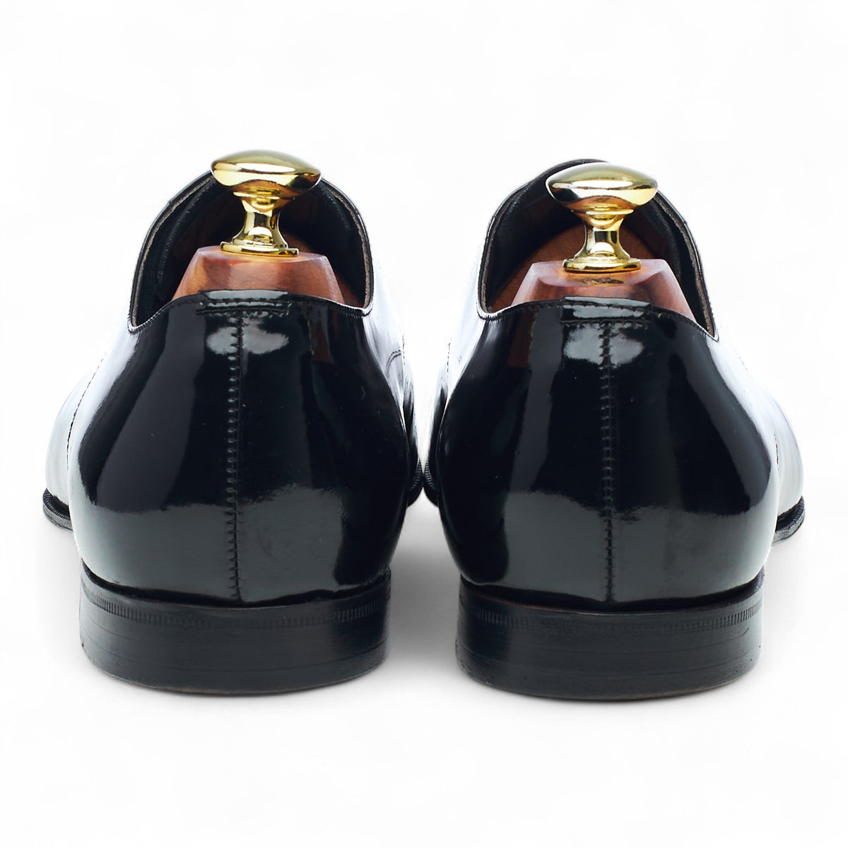 'Sackville' Black Patent Leather Oxford UK 7 F