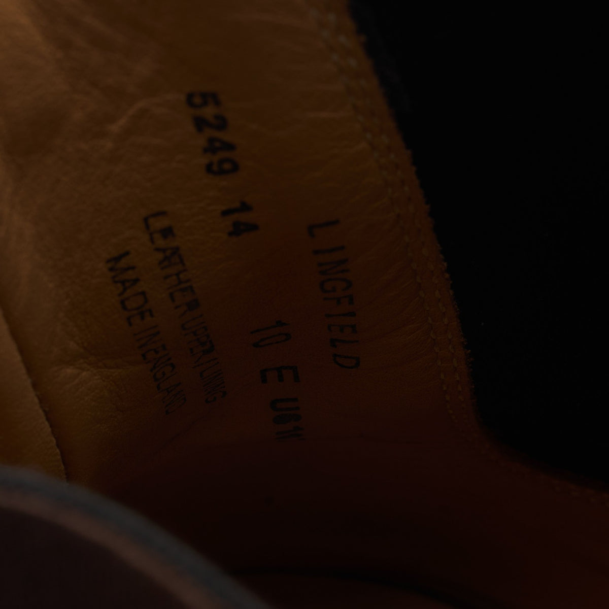 'Lingfield' Brown Leather Chelsea Boots UK 10 E