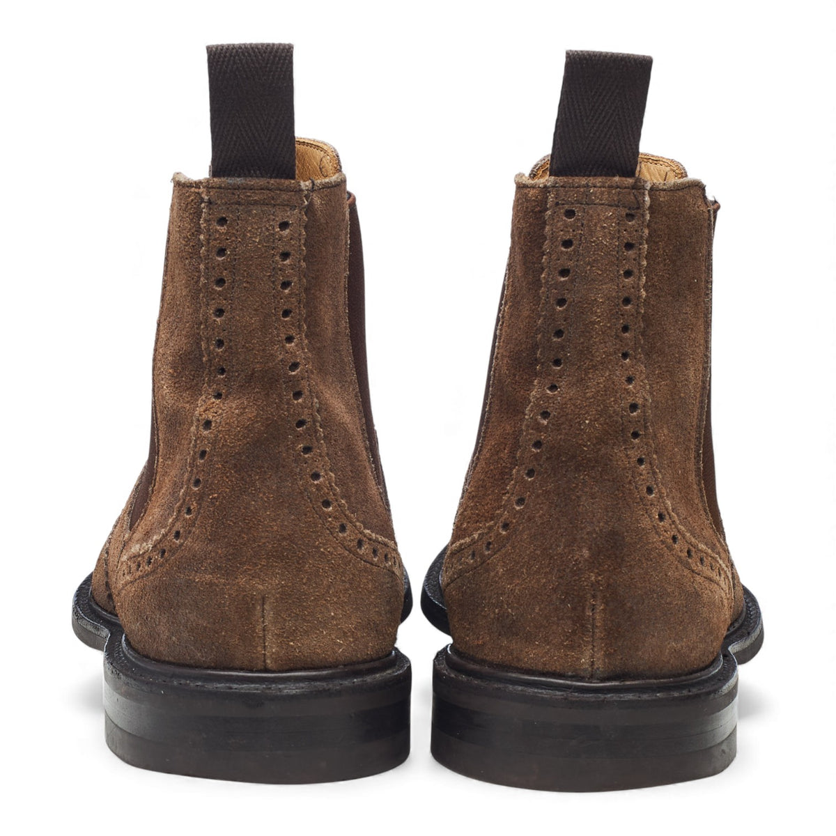 'Cransley' Light Brown Suede Chelsea Boots UK 8.5 G