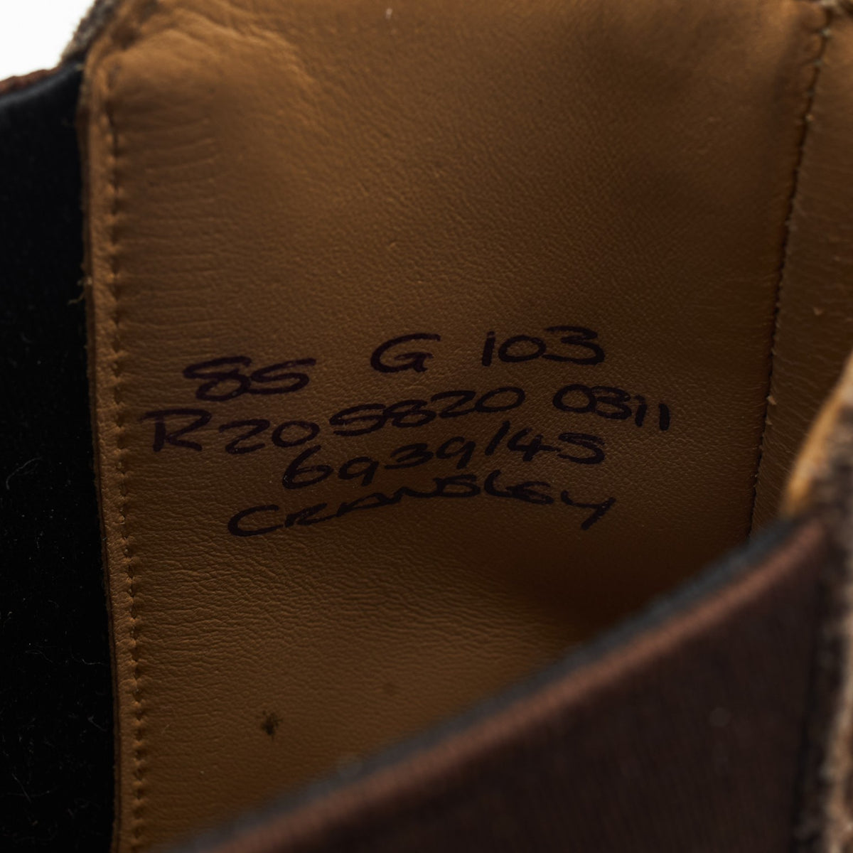 'Cransley' Light Brown Suede Chelsea Boots UK 8.5 G