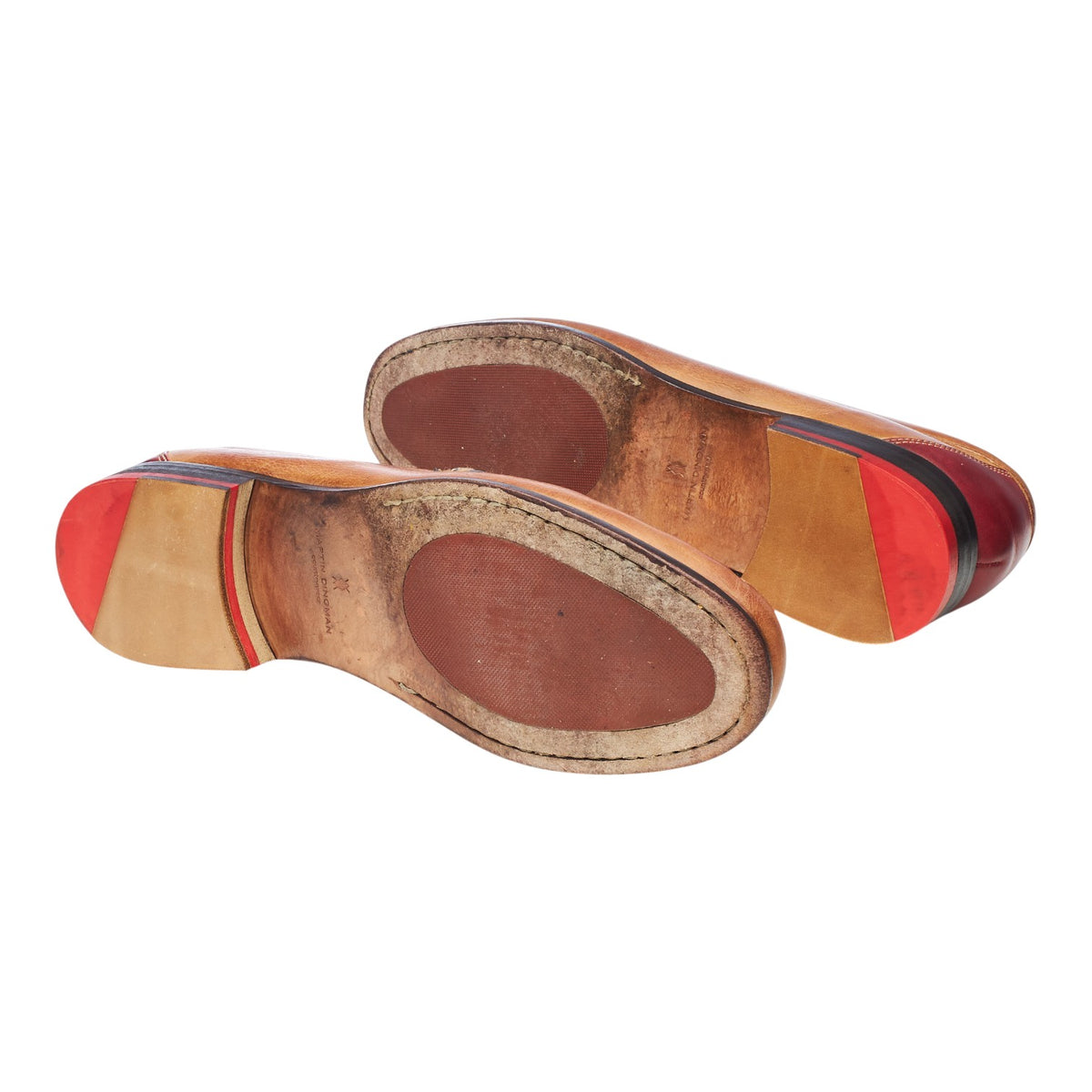 Multi Grain Leather Loafers UK 9.5 US 10.5