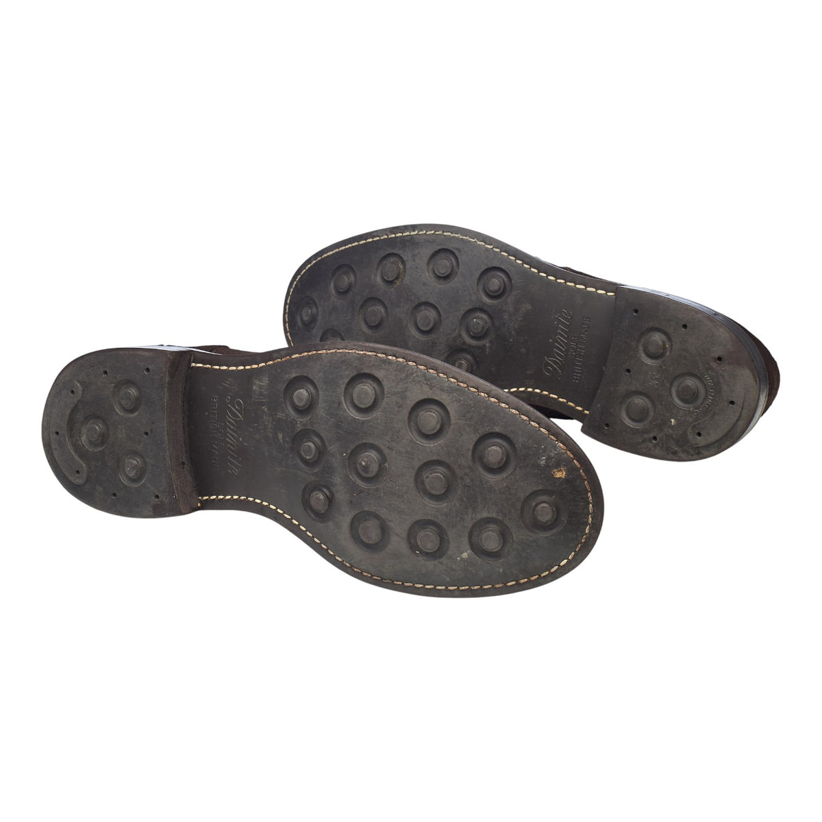 'Newark' Dark Brown Suede Derby Brogues UK 9 G