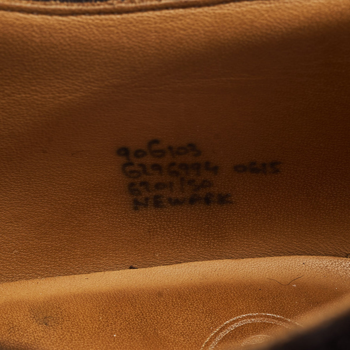 'Newark' Dark Brown Suede Derby Brogues UK 9 G