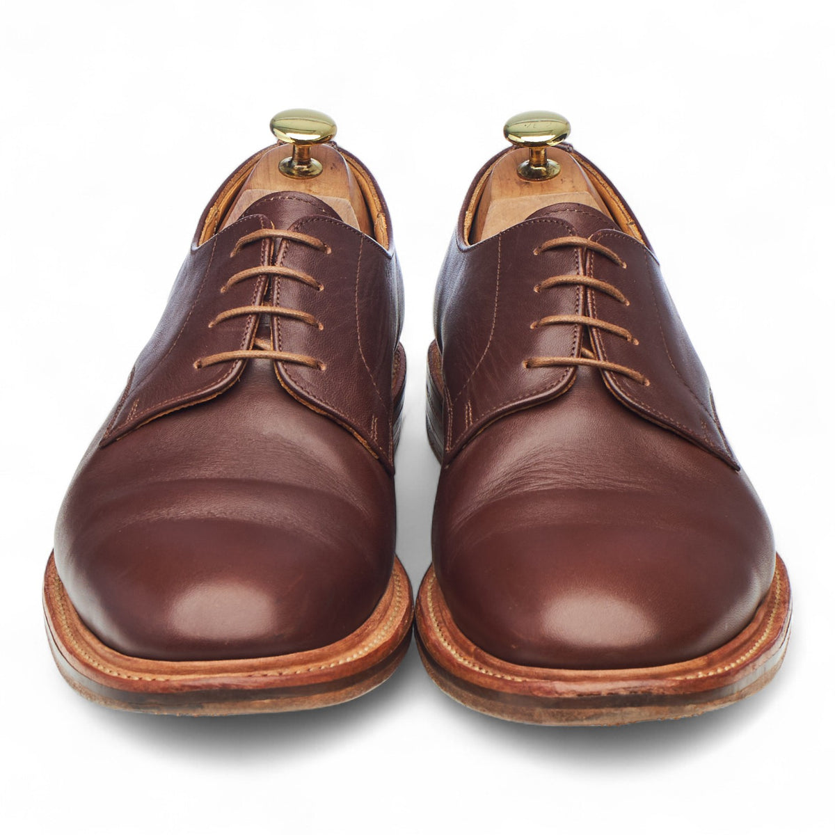 Jack Wills Brown Leather Derby UK 8 F