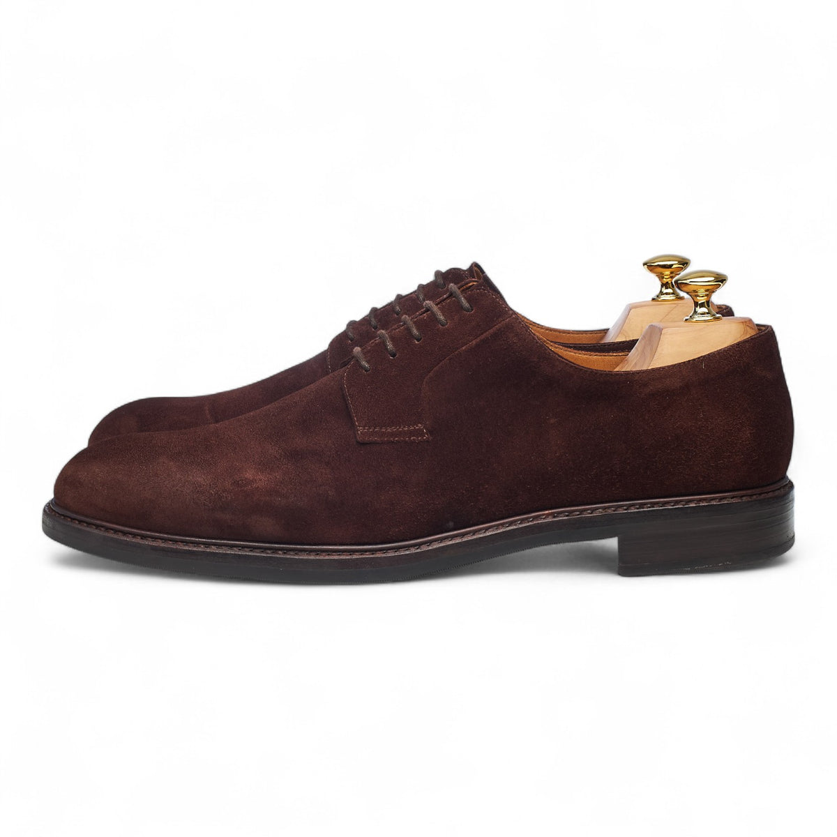 '3005' Dark Brown Suede Derby UK 11