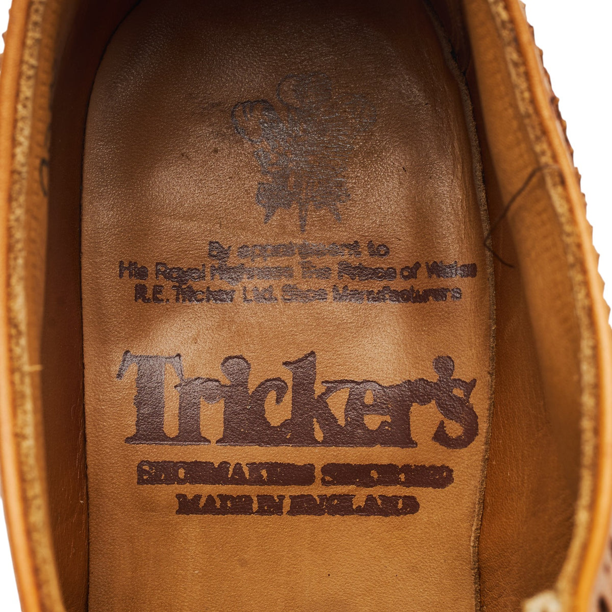 Women's 'Anne' Tan Brown Leather Derby Brogues UK 5.5