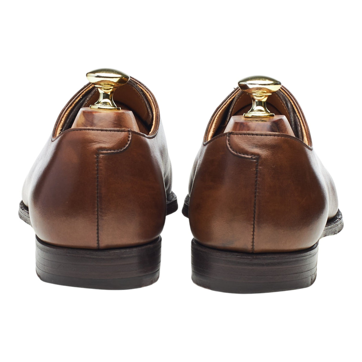 'Alex' Dark Brown Leather Wholecut Oxford UK 7.5 E