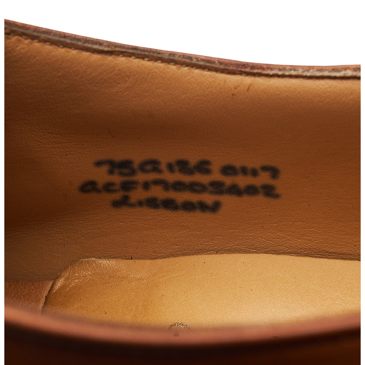 'Lisbon' Tan Brown Leather Monk Strap UK 7.5 G