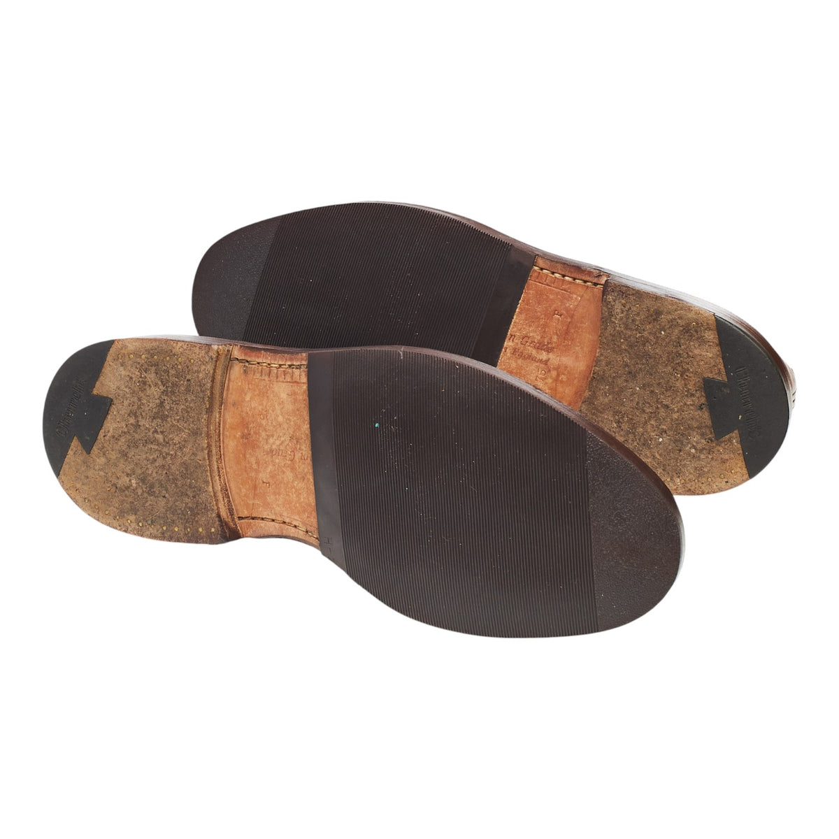 'Shannon' Tan Brown Leather Derby UK 7.5 F