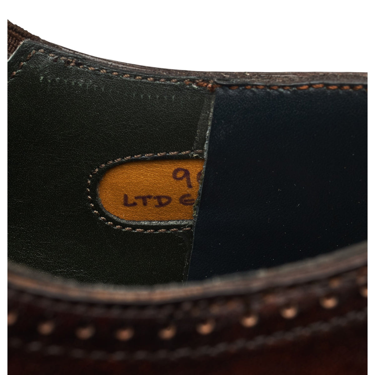 'Churchill' Brown Leather Lazyman Slip On UK 9 E