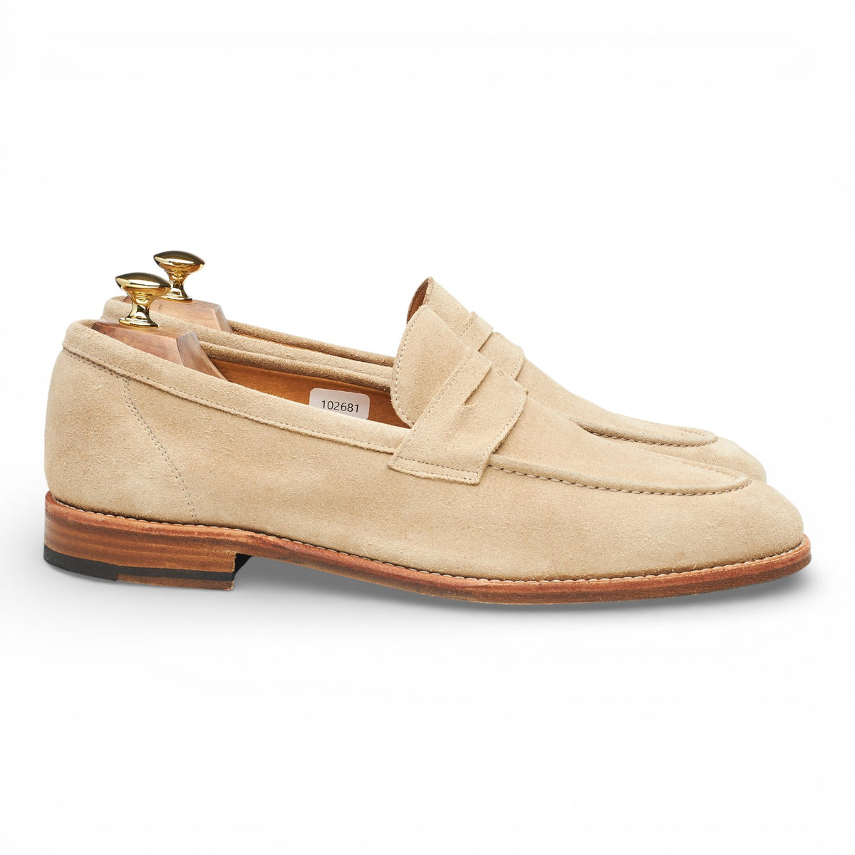 'Lysekil' Sand Suede Loafers UK 11