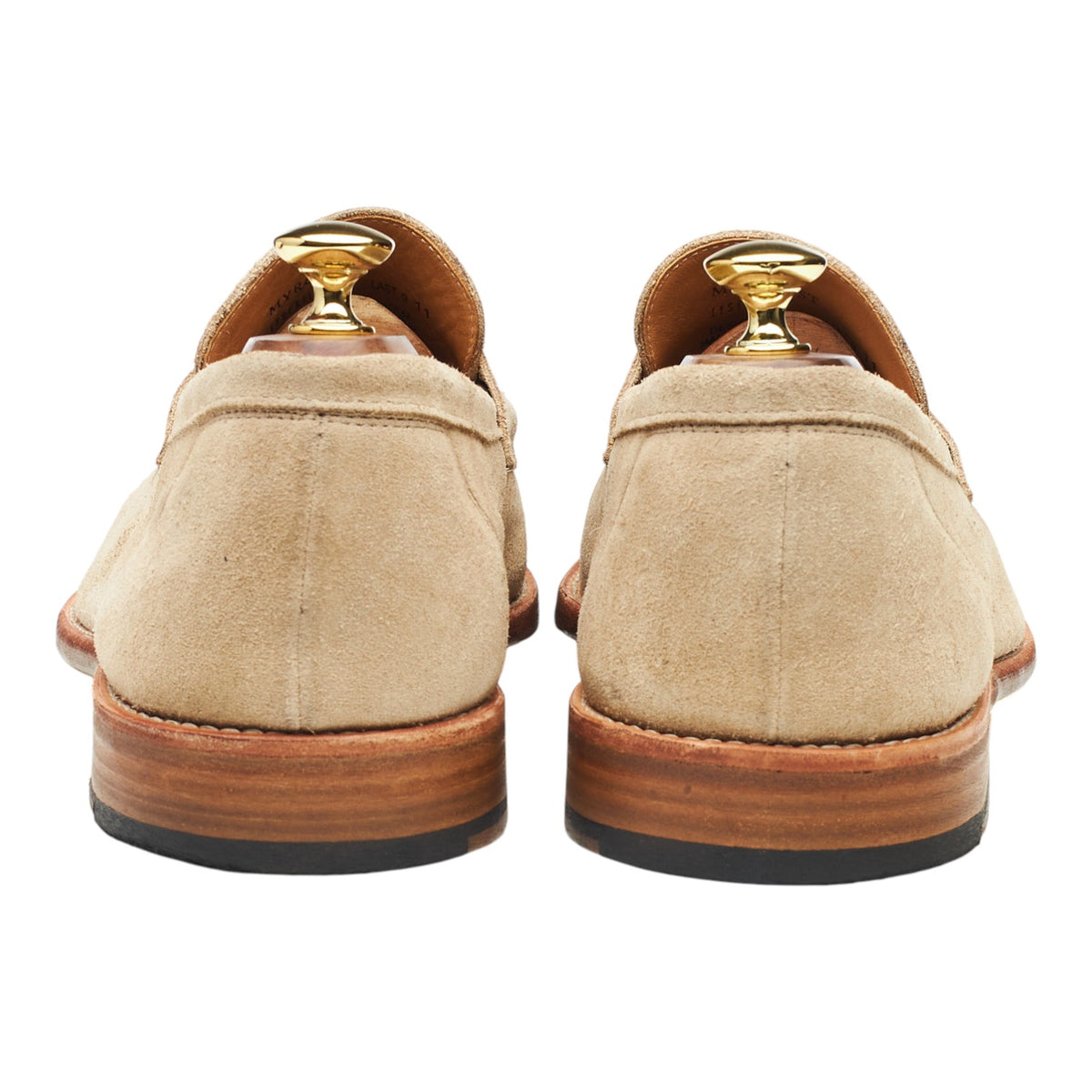 'Lysekil' Sand Suede Loafers UK 11