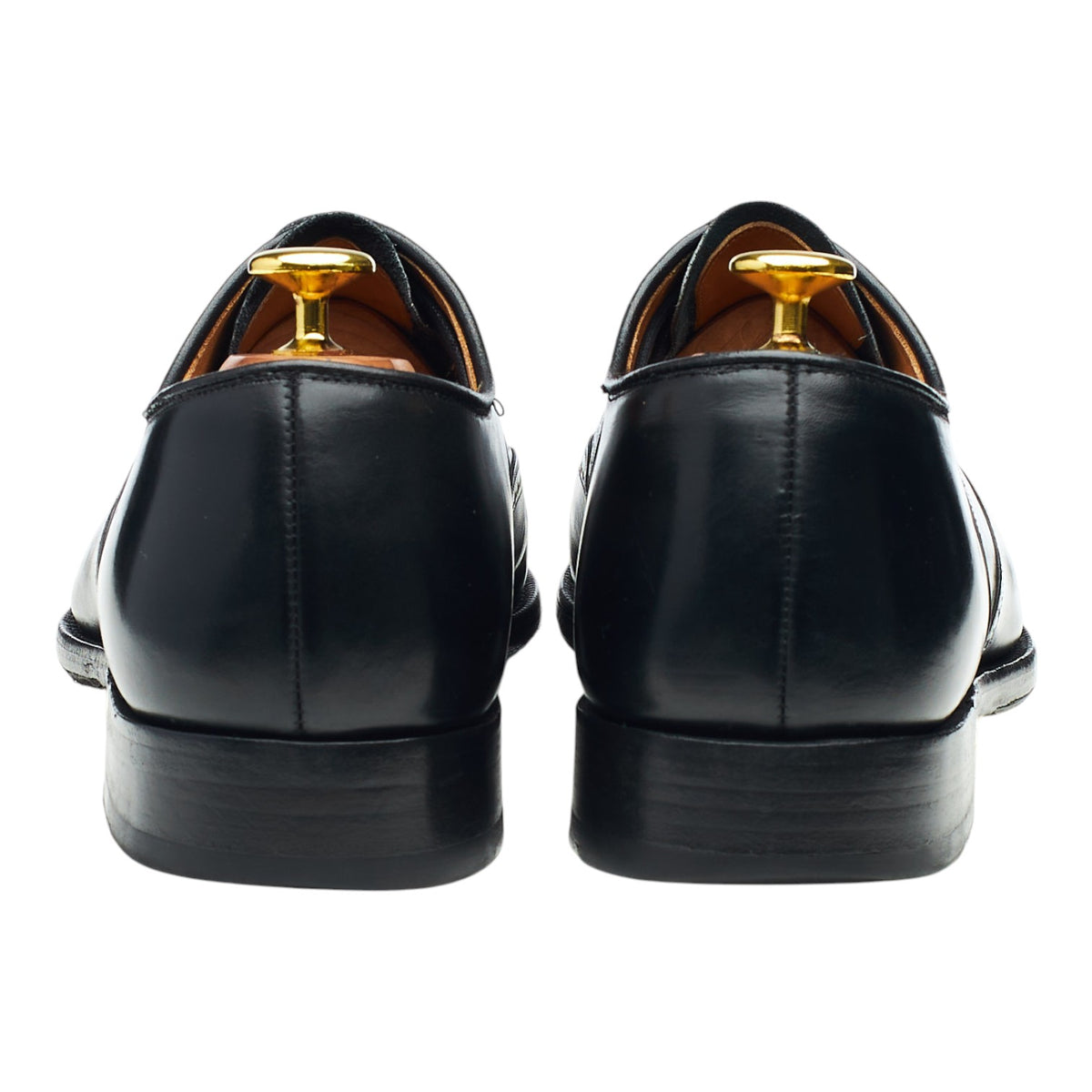 'Measham' Black Leather Oxford Brogues UK 8 F