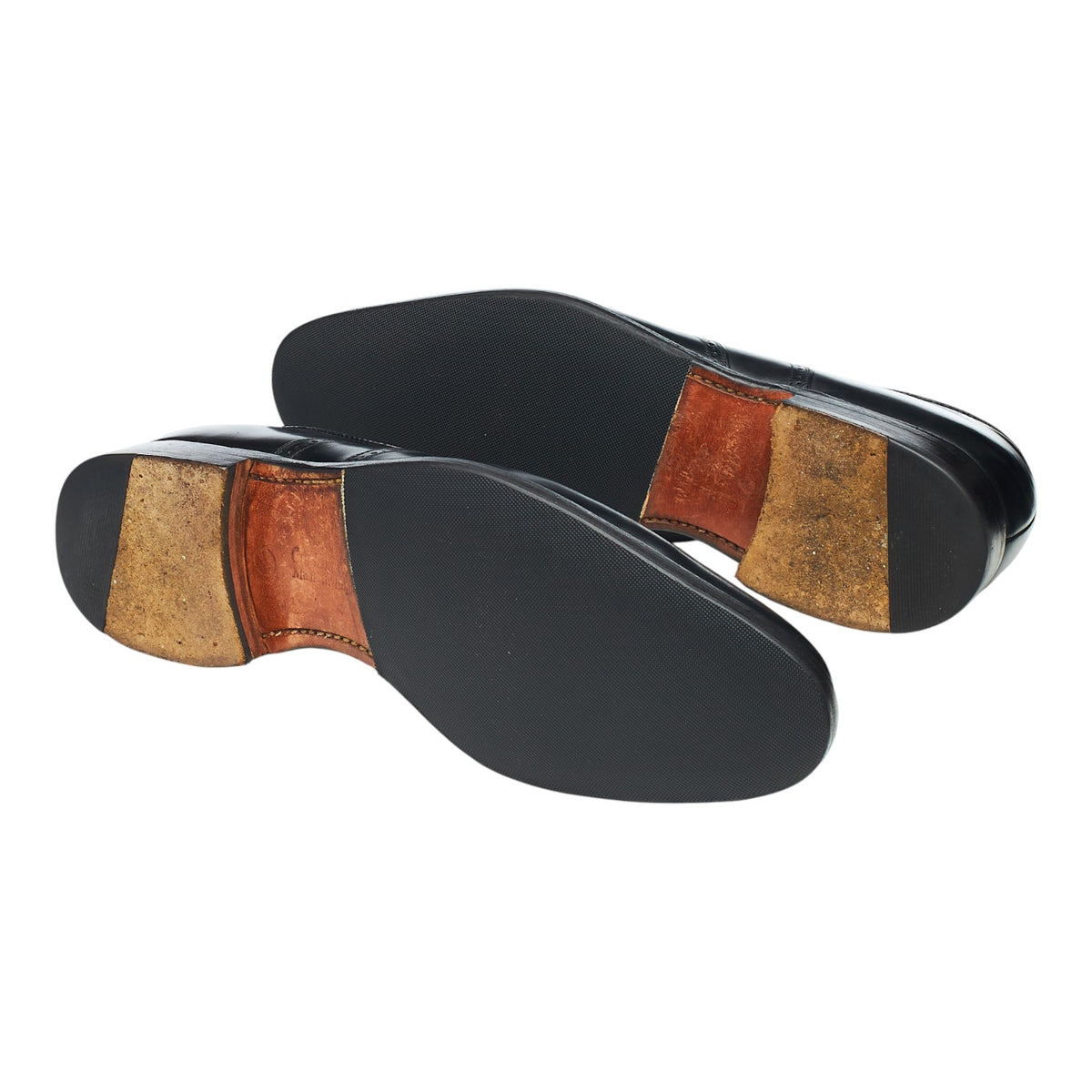 'Measham' Black Leather Oxford Brogues UK 8 F