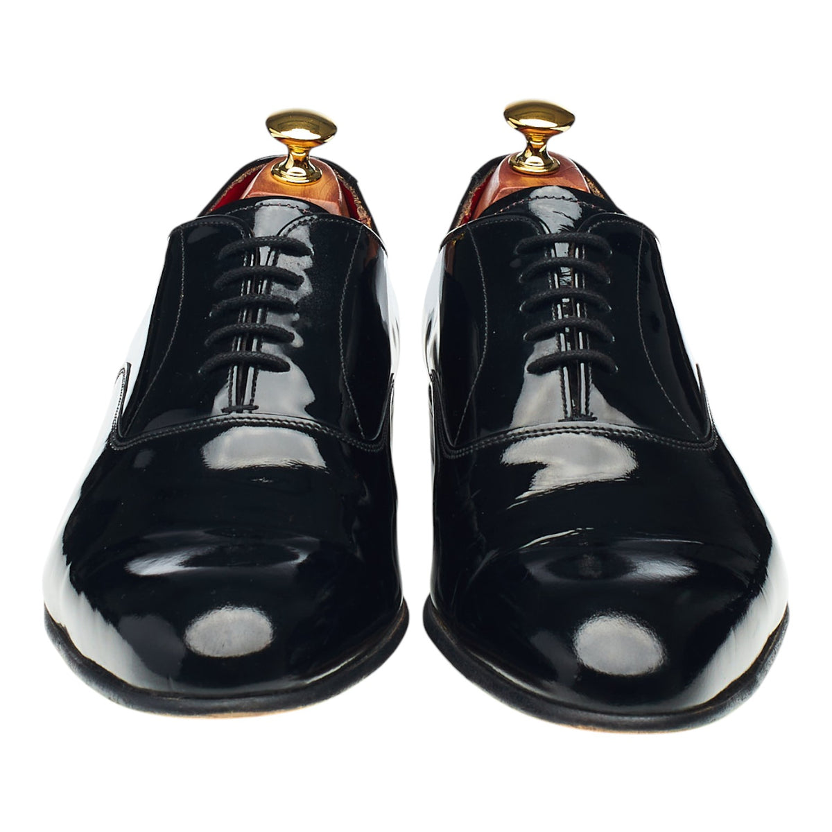 Herring 'Waltz ll' Black Patent Leather Oxford UK 9 F