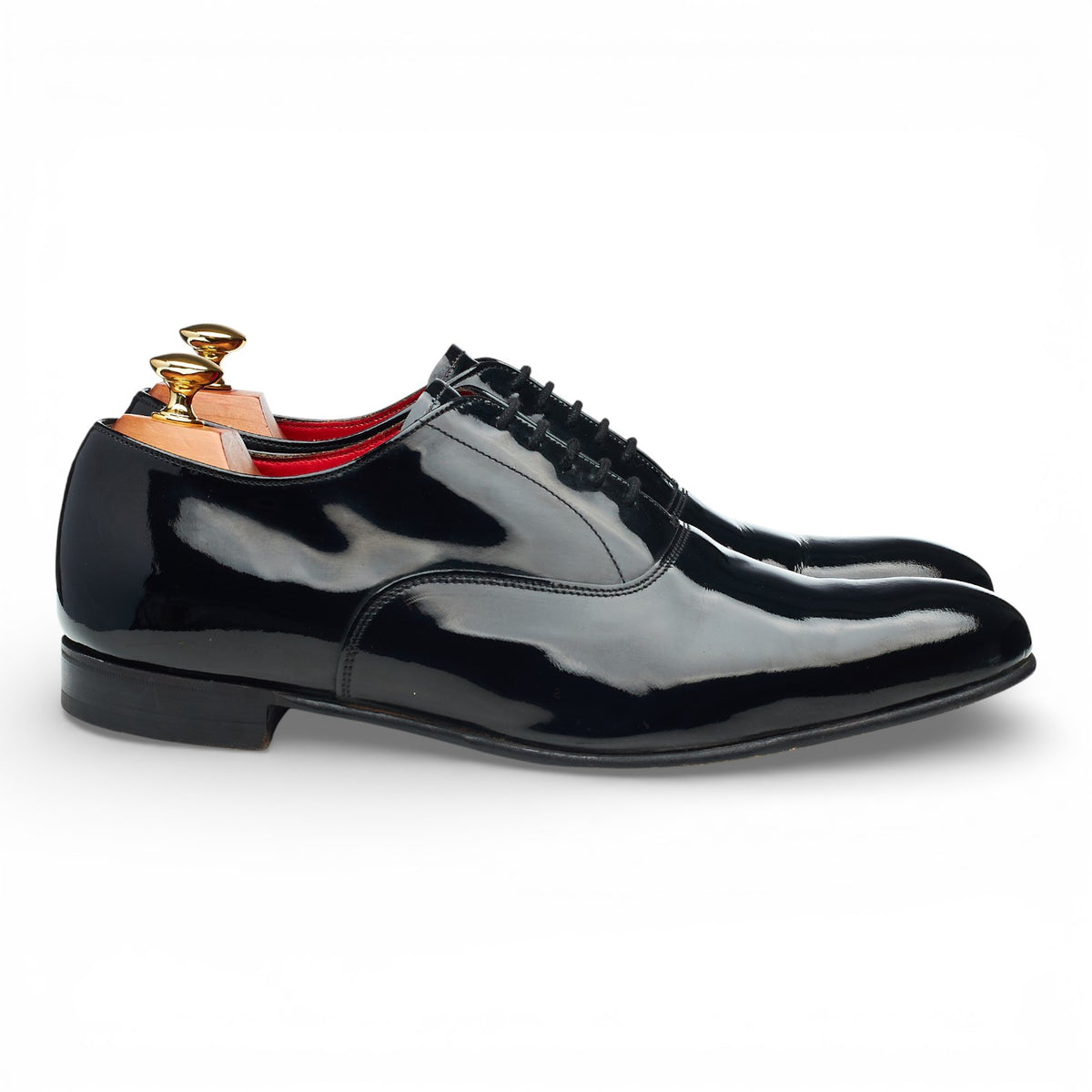 Herring 'Waltz ll' Black Patent Leather Oxford UK 9 F