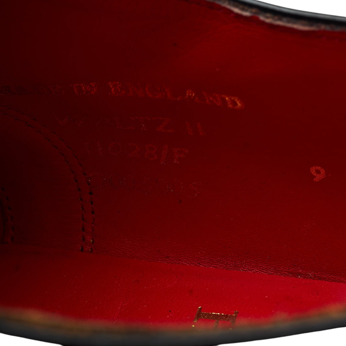 Herring 'Waltz ll' Black Patent Leather Oxford UK 9 F