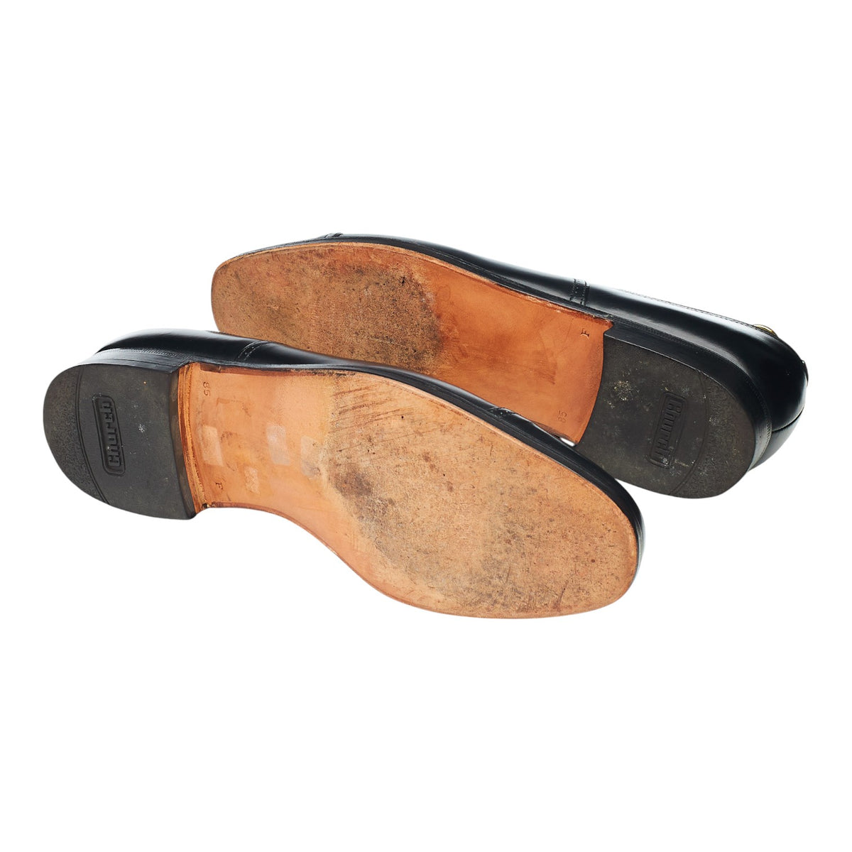 'Gerona' Black leather Oxford Brogues UK 8.5 F