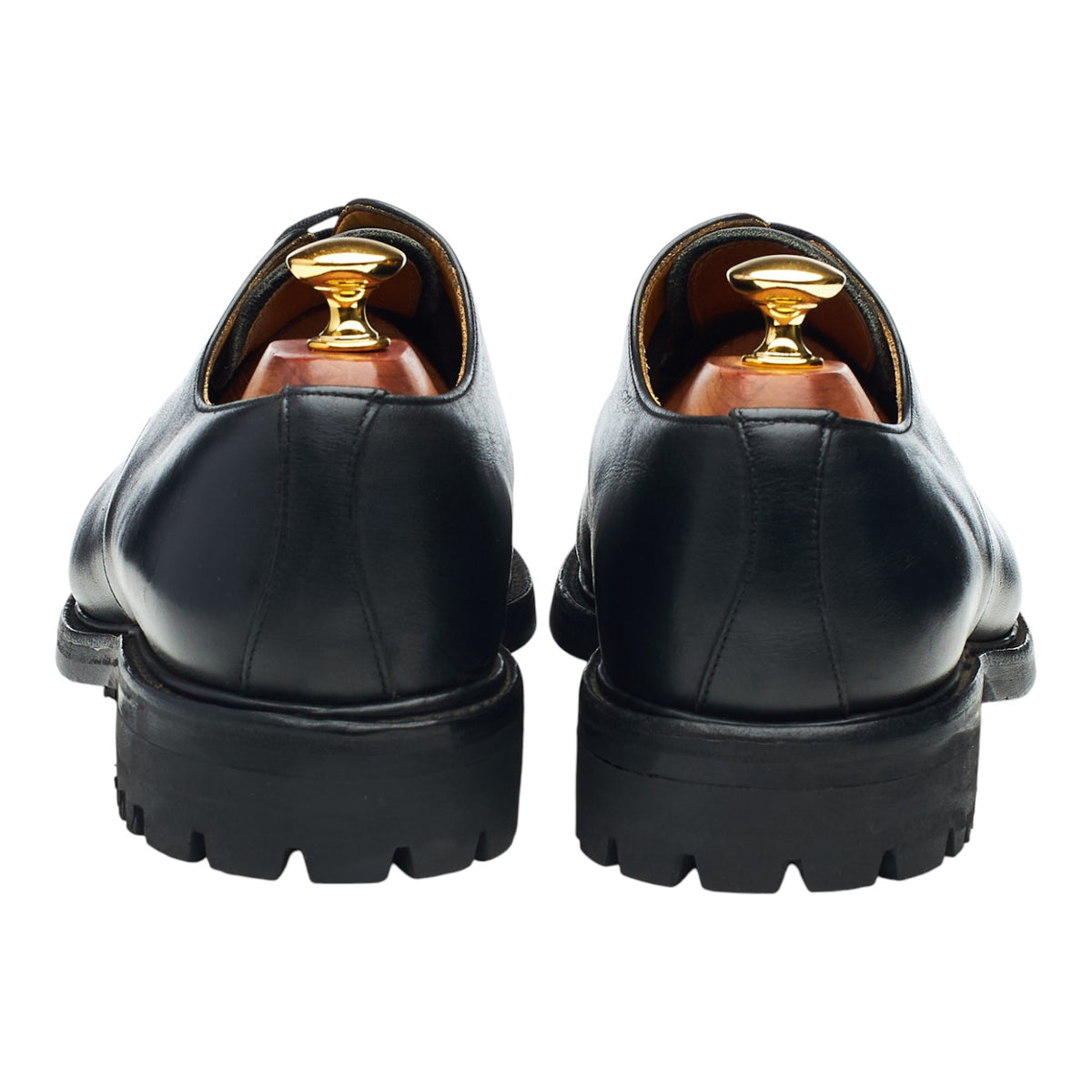 'Maine 2' Black Leather Derby UK 9 FX