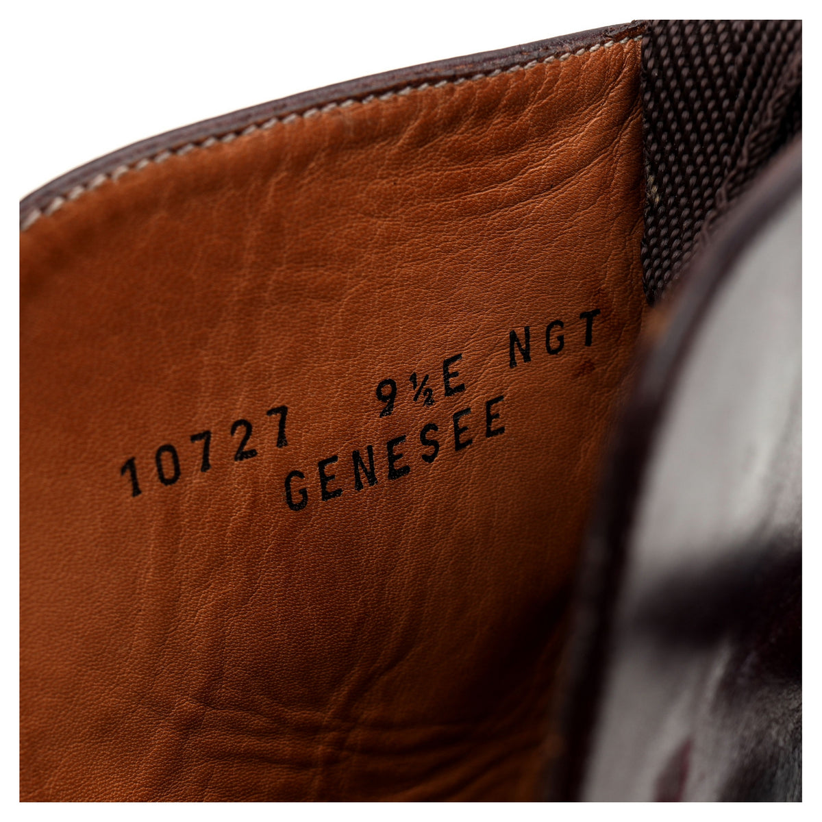 &#39;Genesee&#39; Burgundy Leather Jodhpur Boot UK 9.5 E