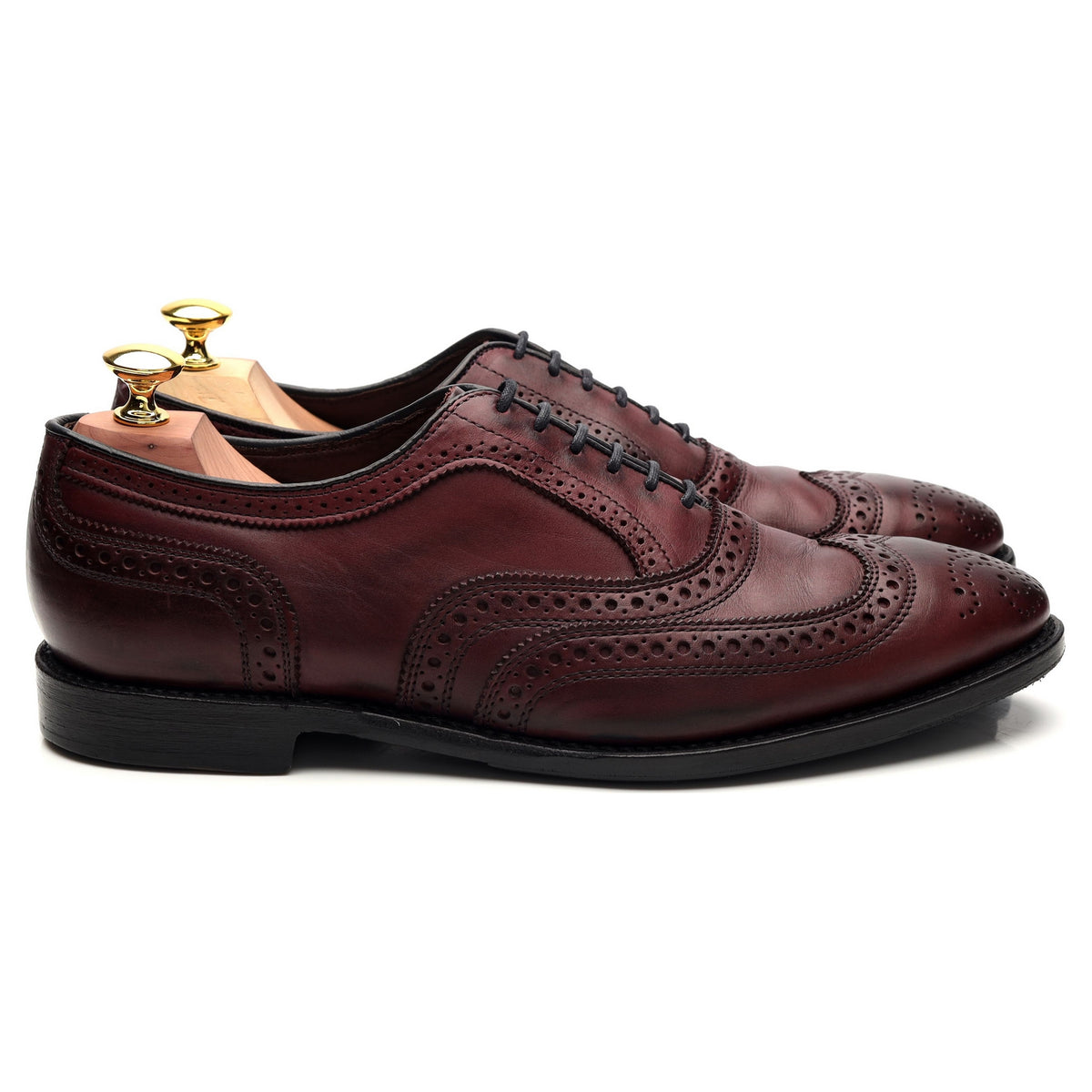 &#39;Jefferson 2.0&#39; Burgundy Leather Oxford Brogue UK 8 US 9 E