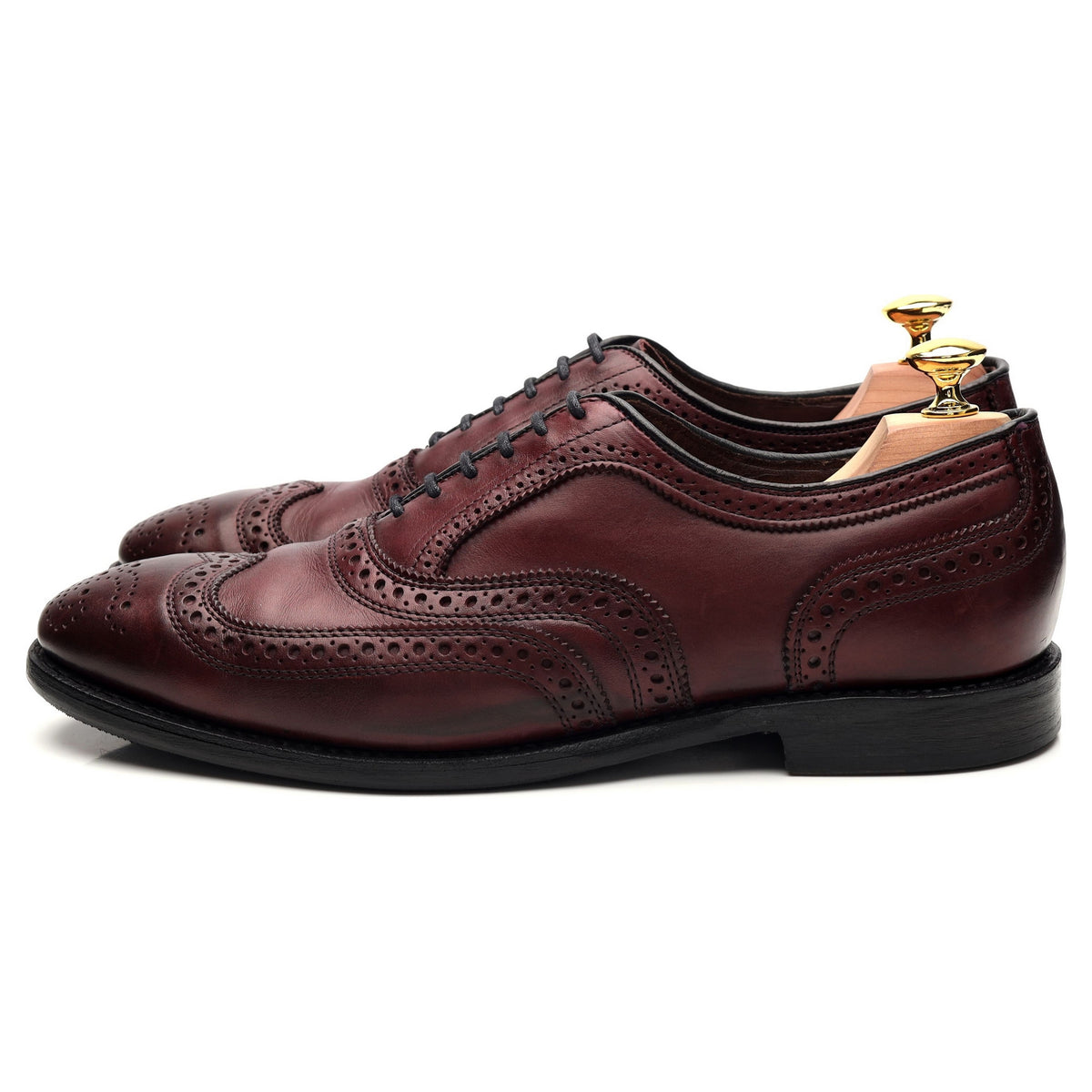 &#39;Jefferson 2.0&#39; Burgundy Leather Oxford Brogue UK 8 US 9 E