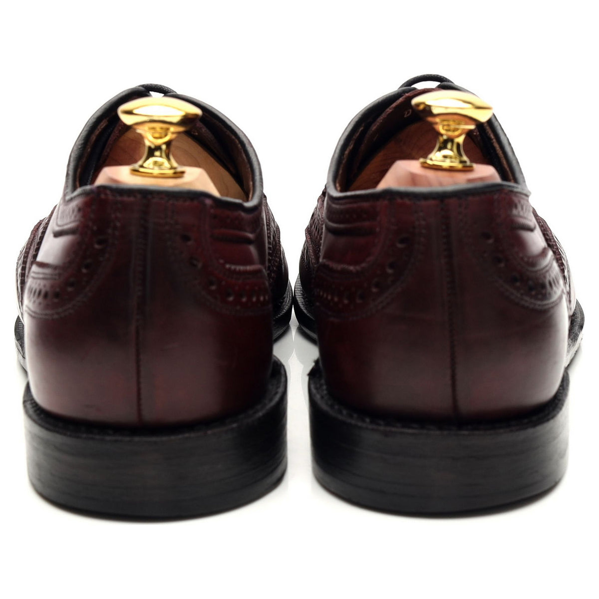 &#39;Jefferson 2.0&#39; Burgundy Leather Oxford Brogue UK 8 US 9 E