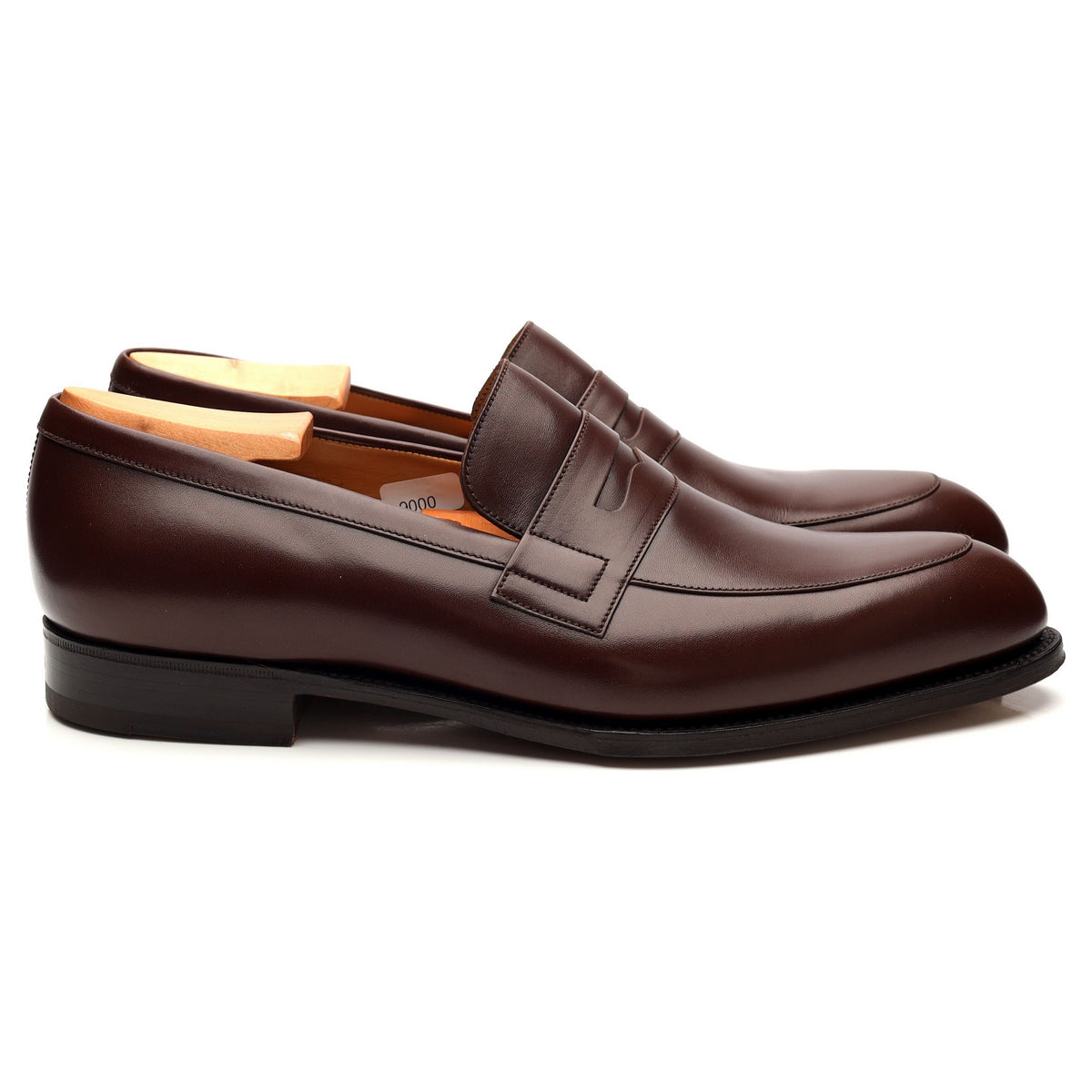 Brown Leather Loafers 8 D UK 8.5