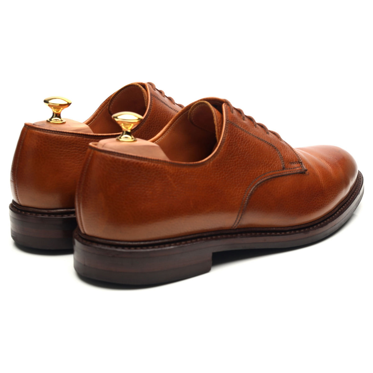 &#39;Grasmere&#39; Tan Brown Leather Derby UK 12 E