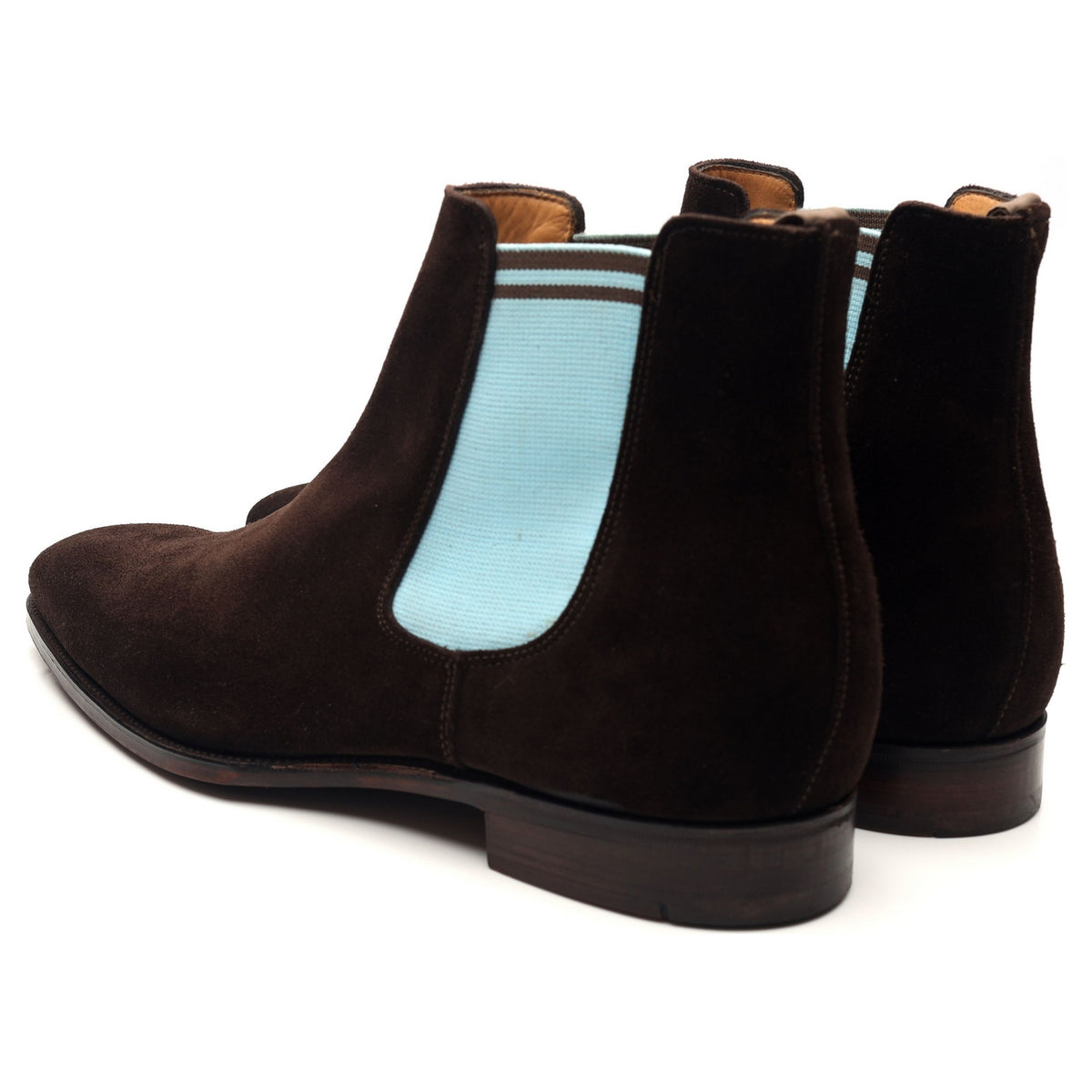 Ass forsikring rør Fred Perry Dark Brown Suede Chelsea Boots UK 11.5 F - Abbot's Shoes