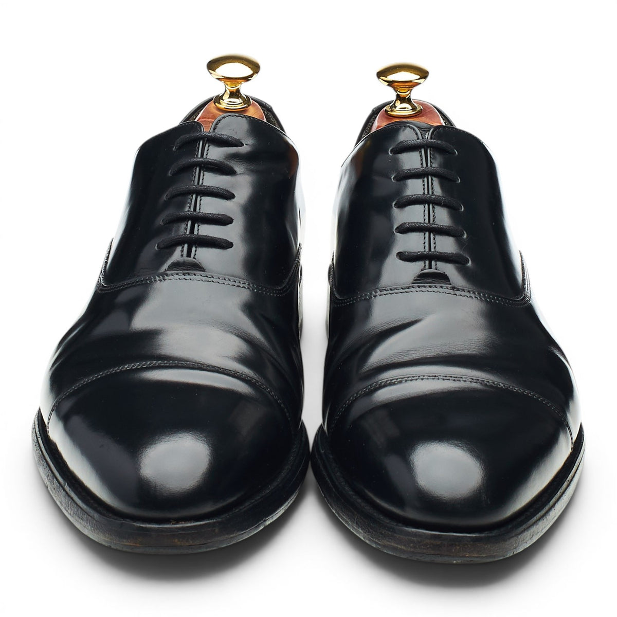 'Winsford' Black Leather Oxford UK 8.5 G