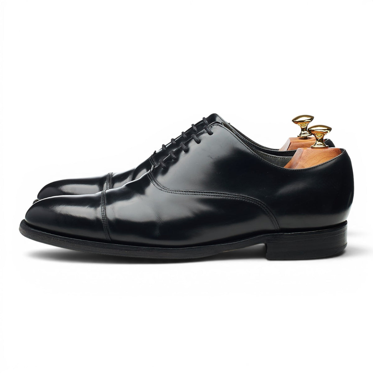 'Winsford' Black Leather Oxford UK 8.5 G