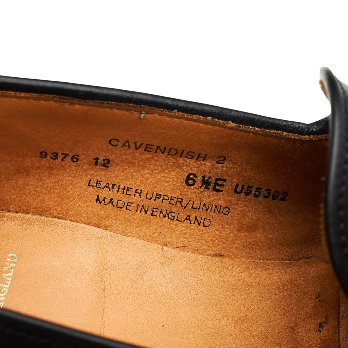'Cavendish 2' Black Leather Tassel Loafers UK 6.5 E