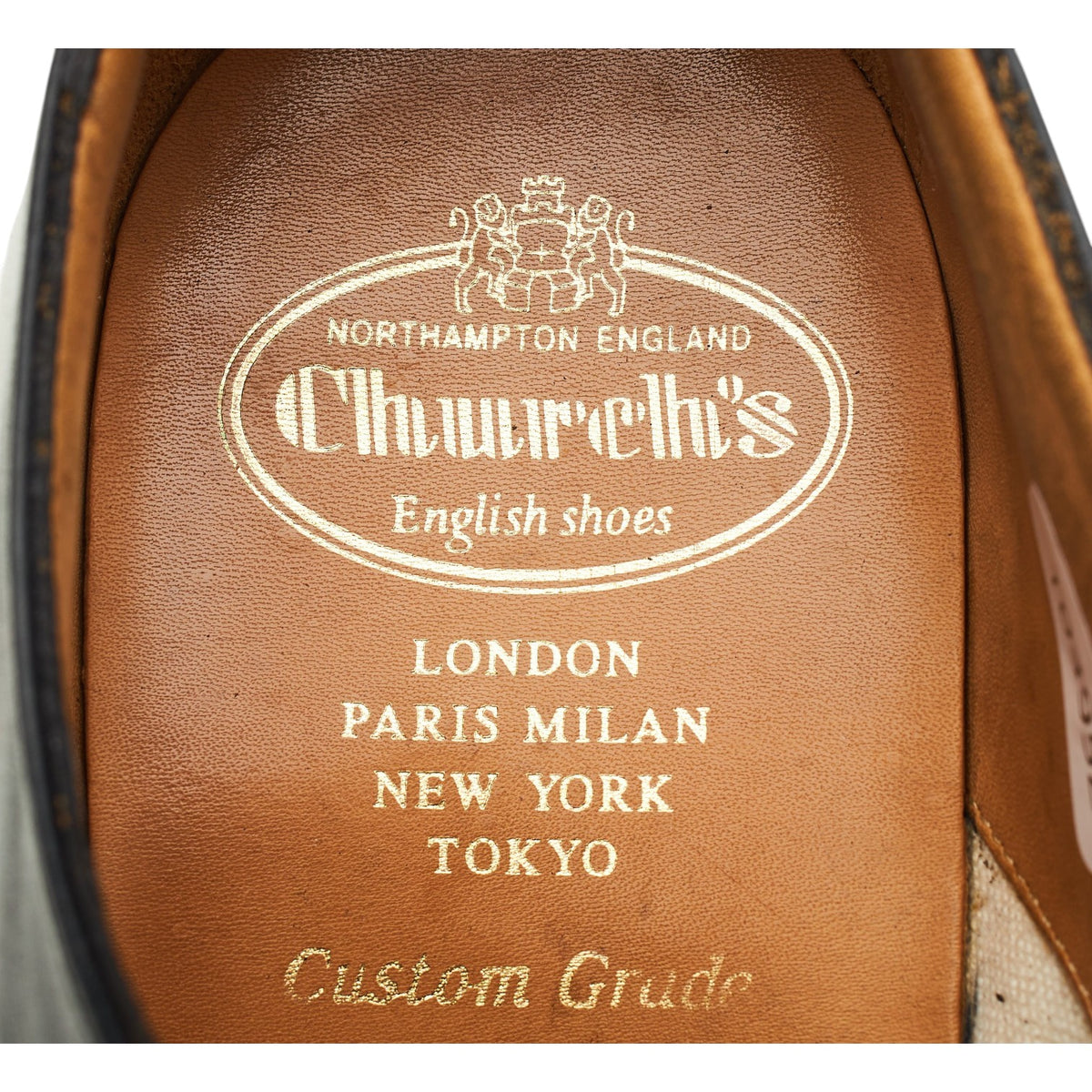 'Sawley' Black Leather Derby UK 7 G