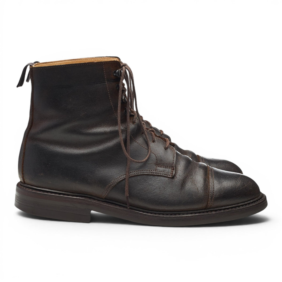 'Coniston' Dark Brown Rough-Out Suede Boots UK 7 E