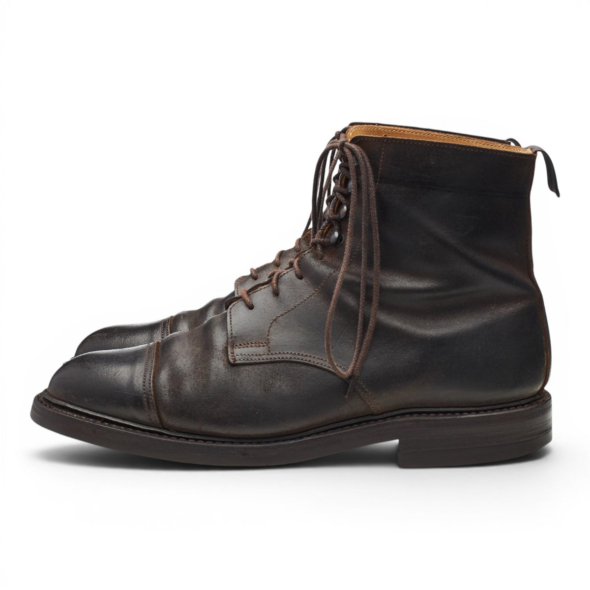 'Coniston' Dark Brown Rough-Out Suede Boots UK 7 E