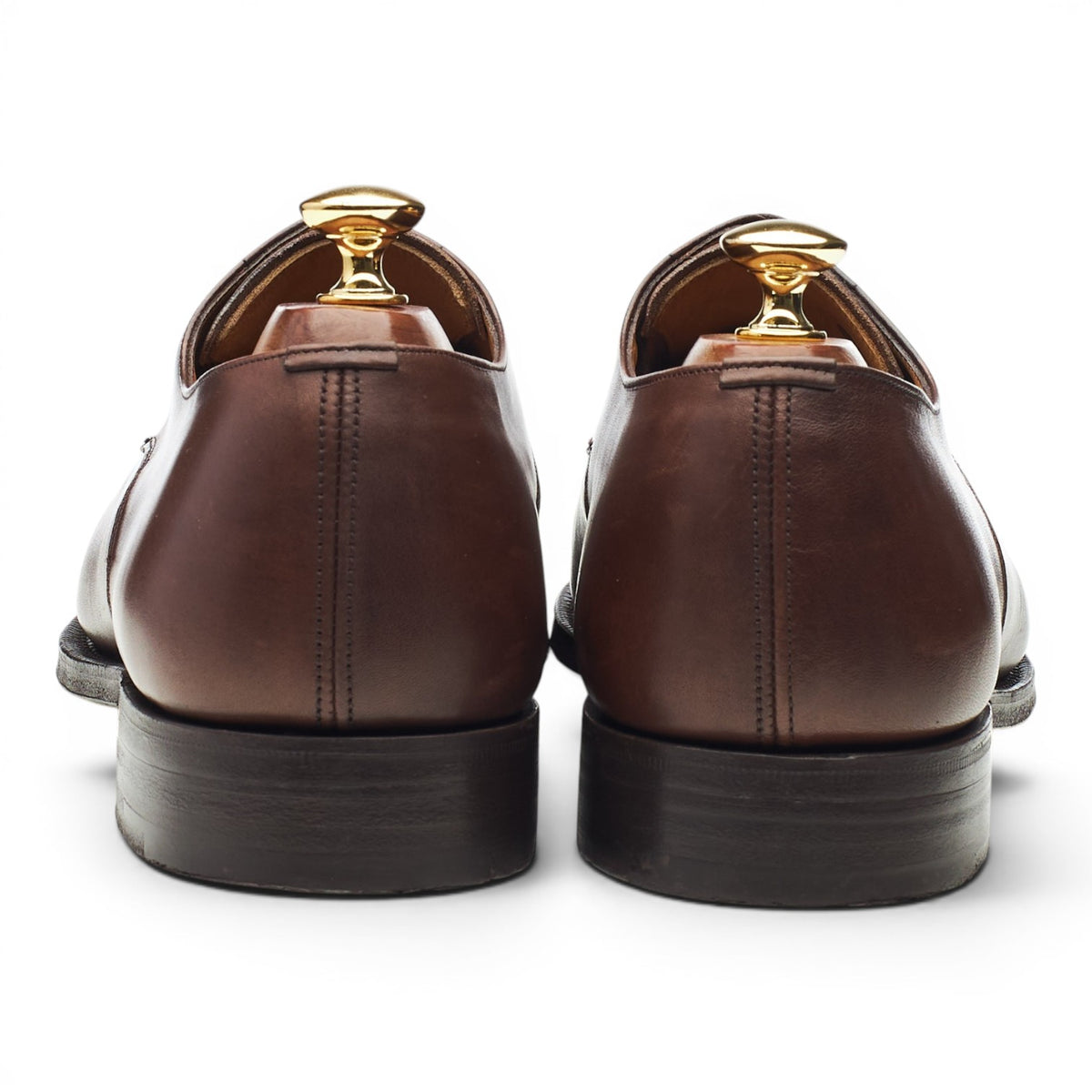 'Cartmel' Dark Brown Leather Derby UK 9.5 F