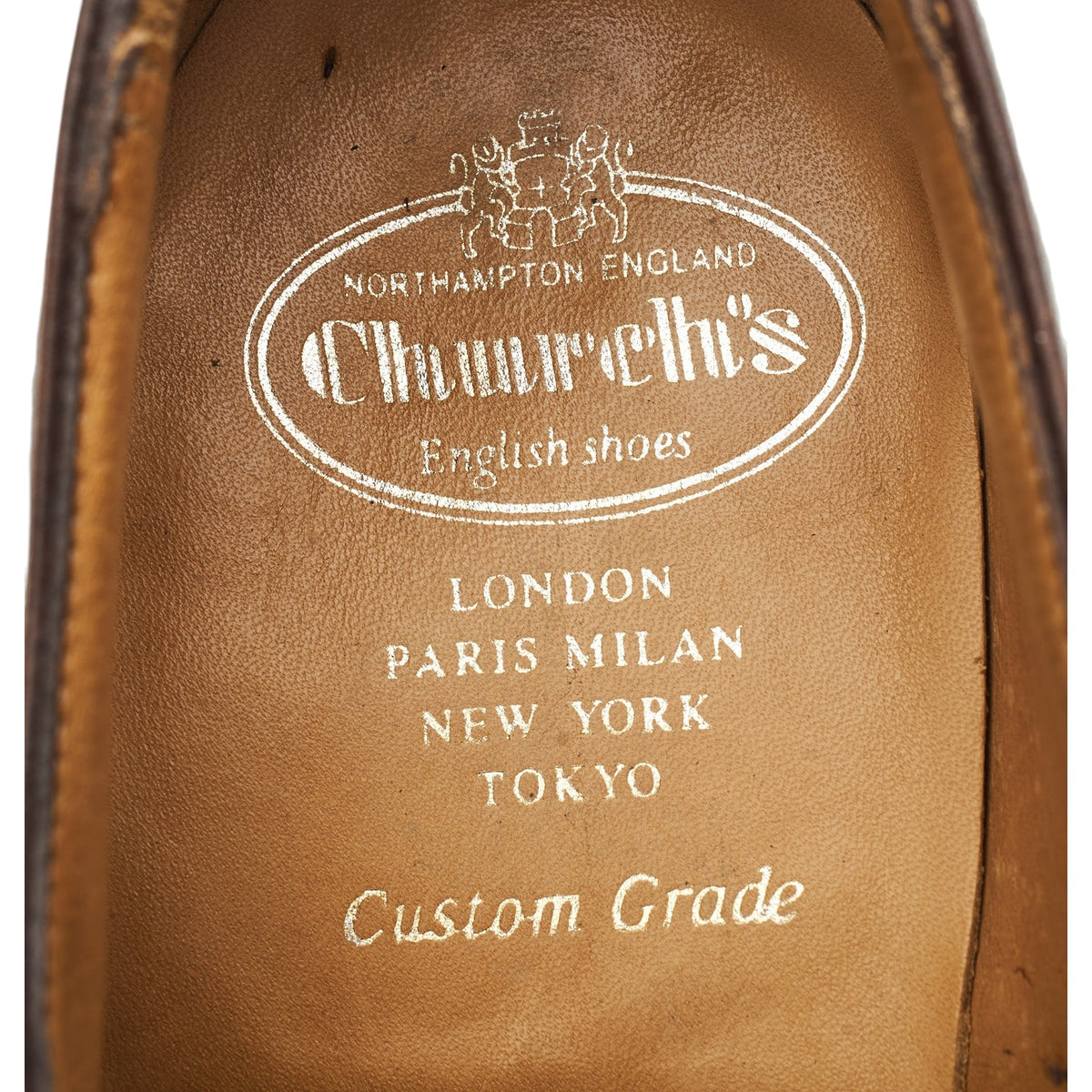 'Cartmel' Dark Brown Leather Derby UK 9.5 F