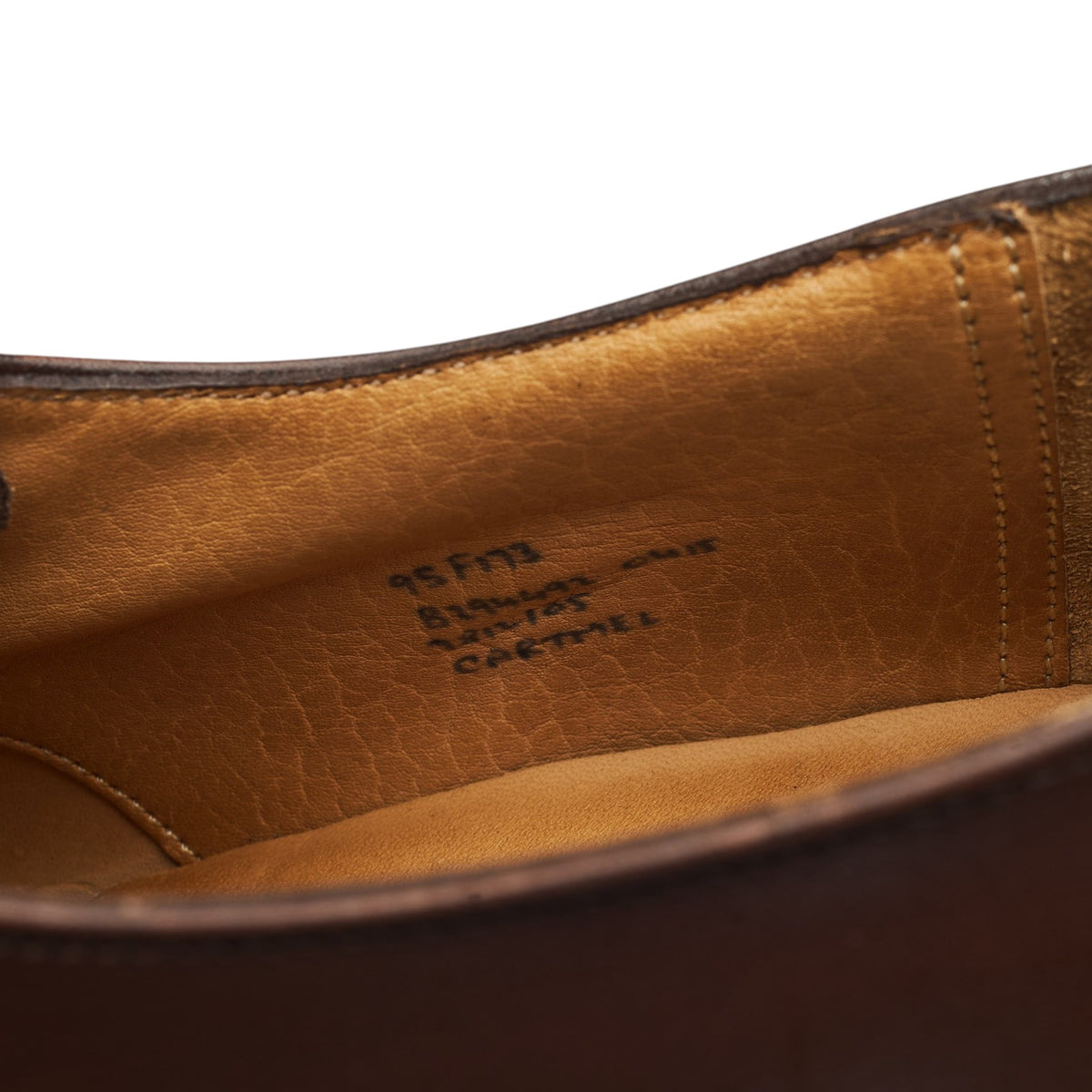 'Cartmel' Dark Brown Leather Derby UK 9.5 F