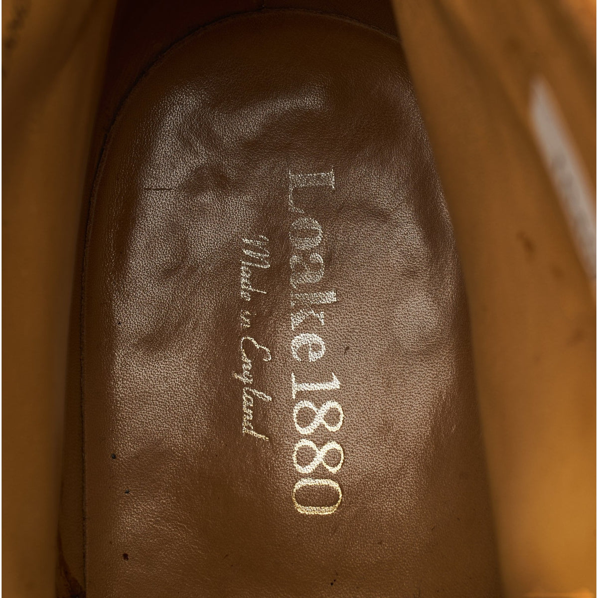 1880 'Burford 2' Tan Brown Leather Brogue Boots UK 11 F