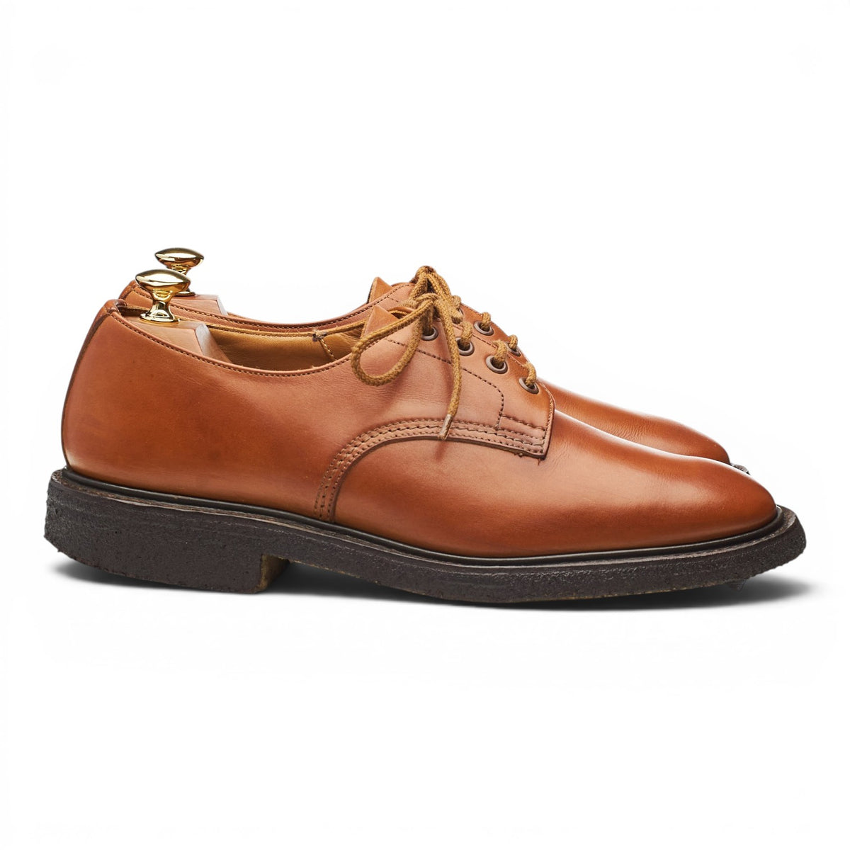 Tan Brown Leather Derby UK 9