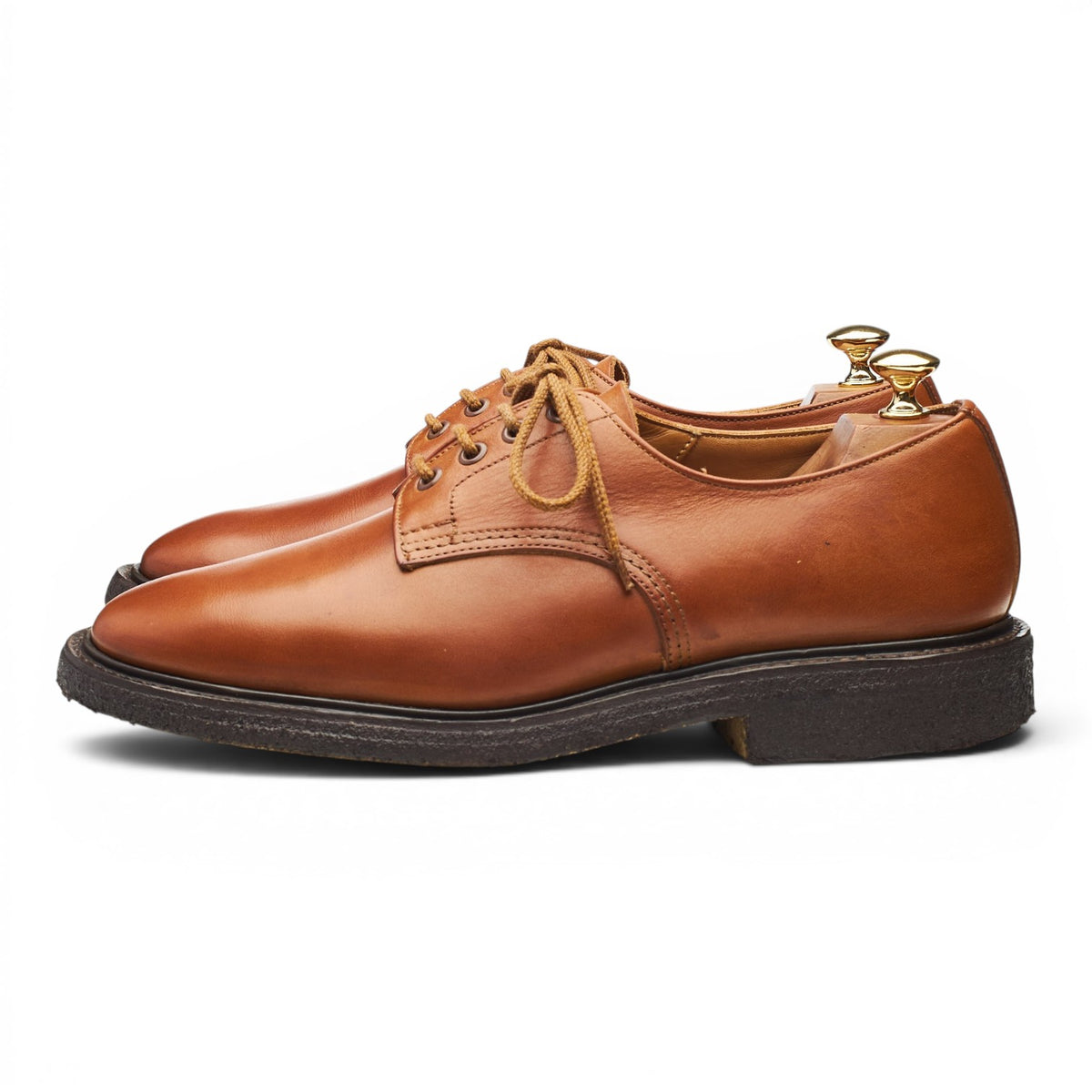 Tan Brown Leather Derby UK 9